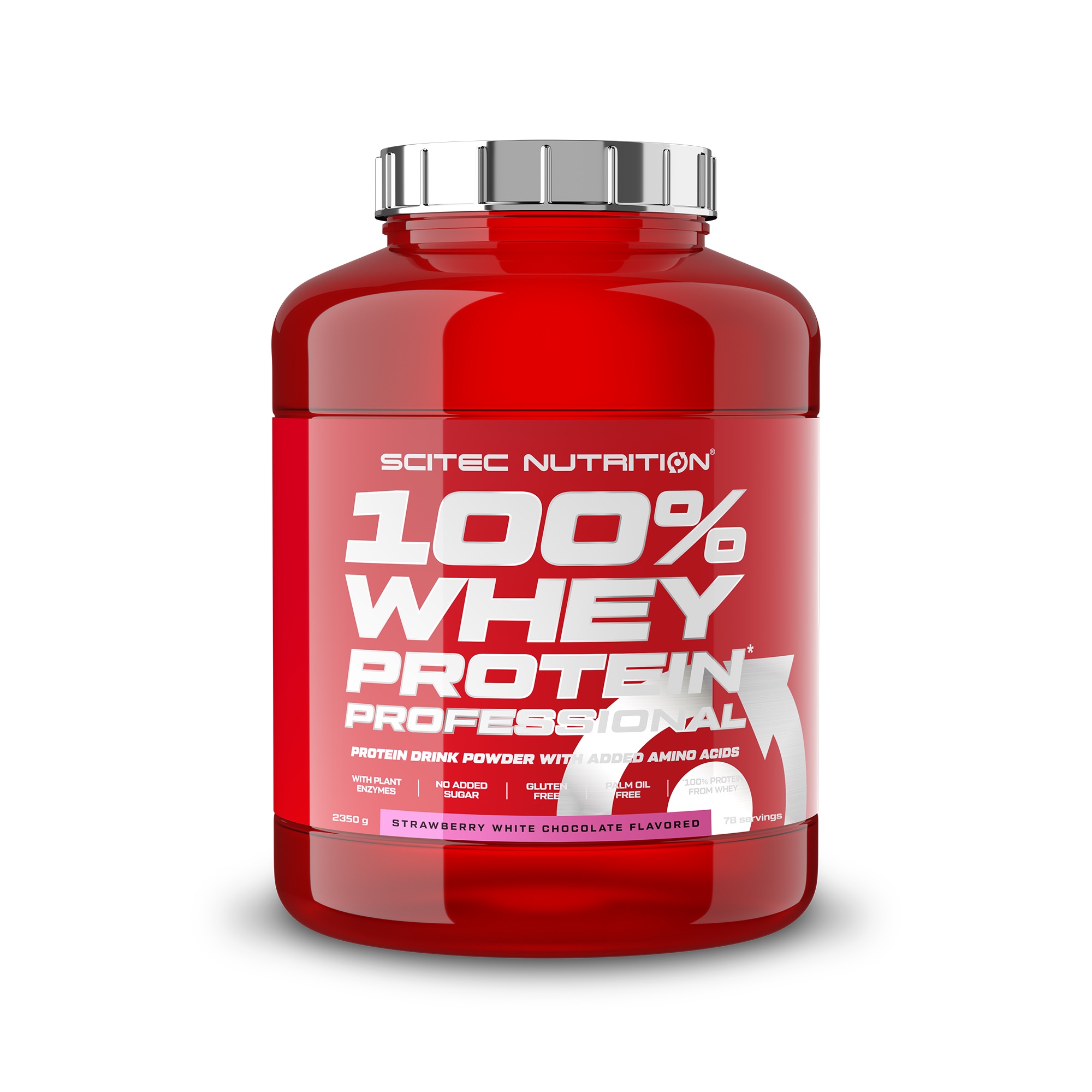 100% Whey Protein Professional 2.350 Grs. Frutilla Chocolate Blanco