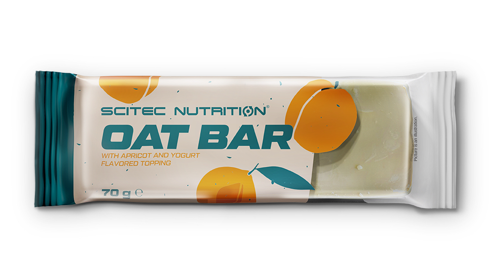 Barritas de Avena sabor Yogur de Damasco (20 unidades)