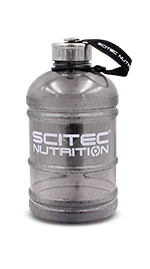 Botella de agua color negro 2,2 lt.