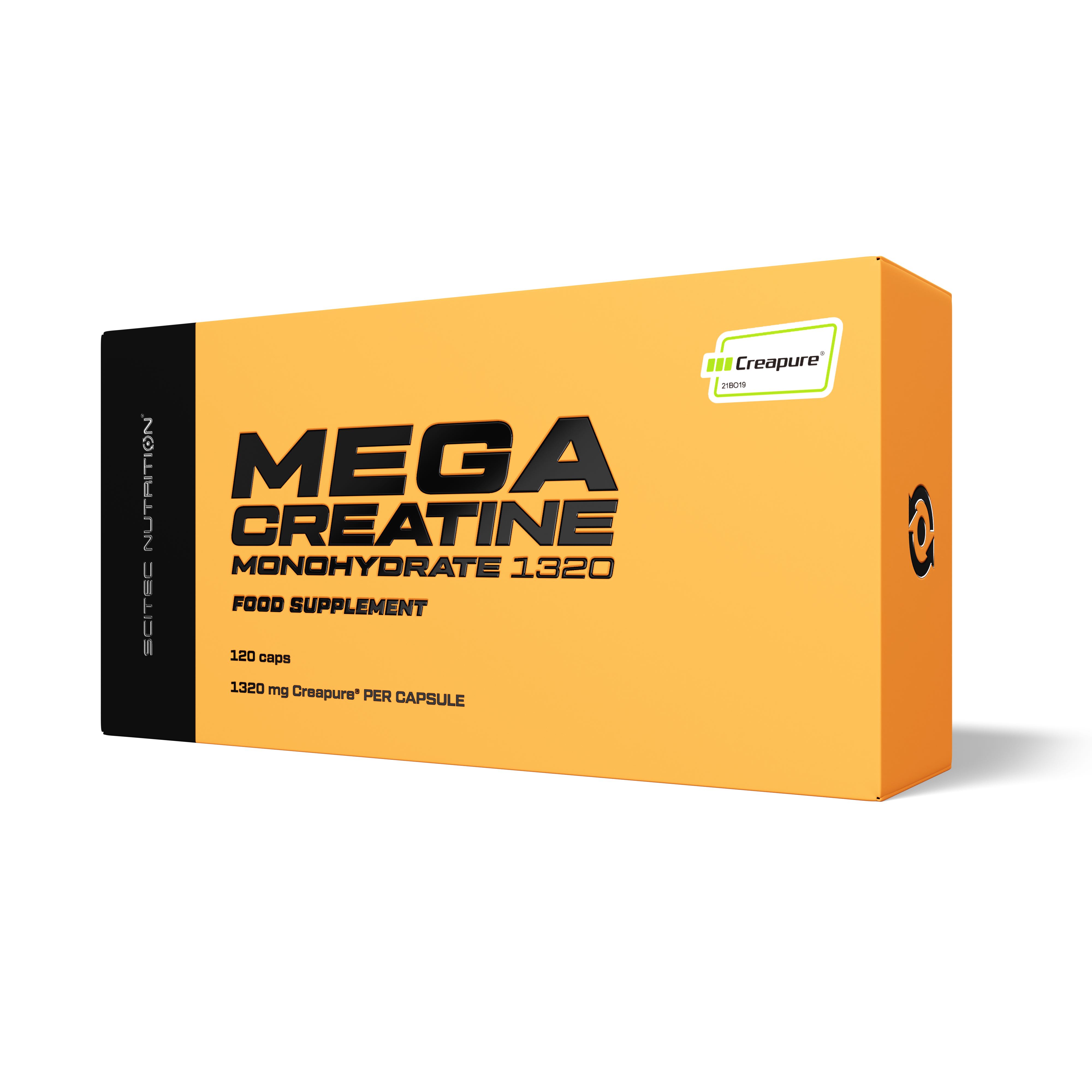 Mega Creatina (Creapure) 120 Cápsulas